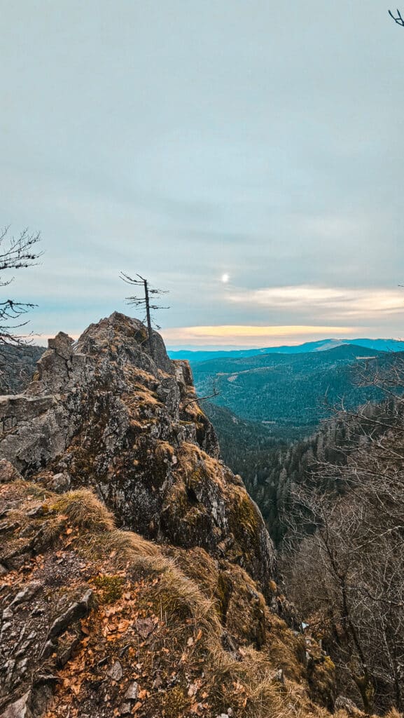 Ausblick über die Vogesen